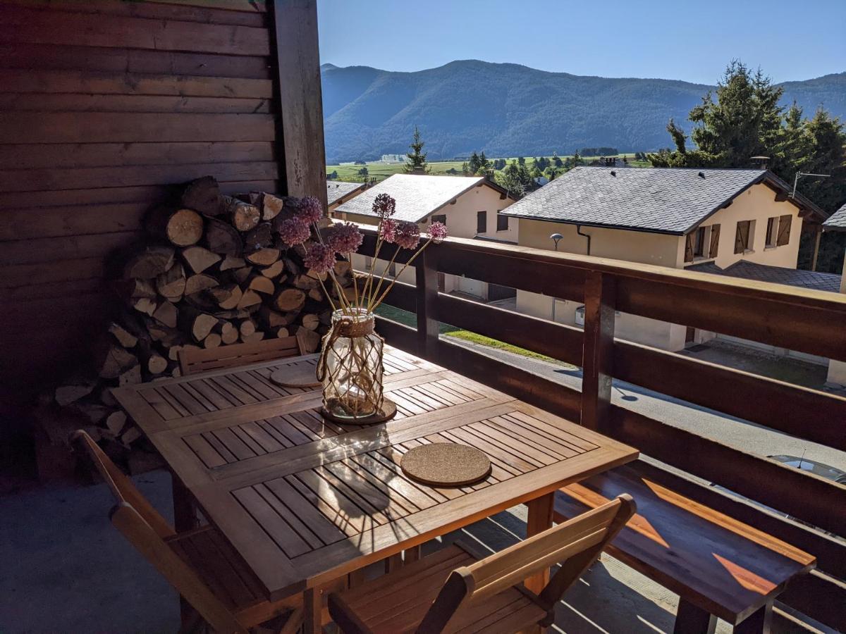 Appartemment Style Chalet Formiguères Buitenkant foto